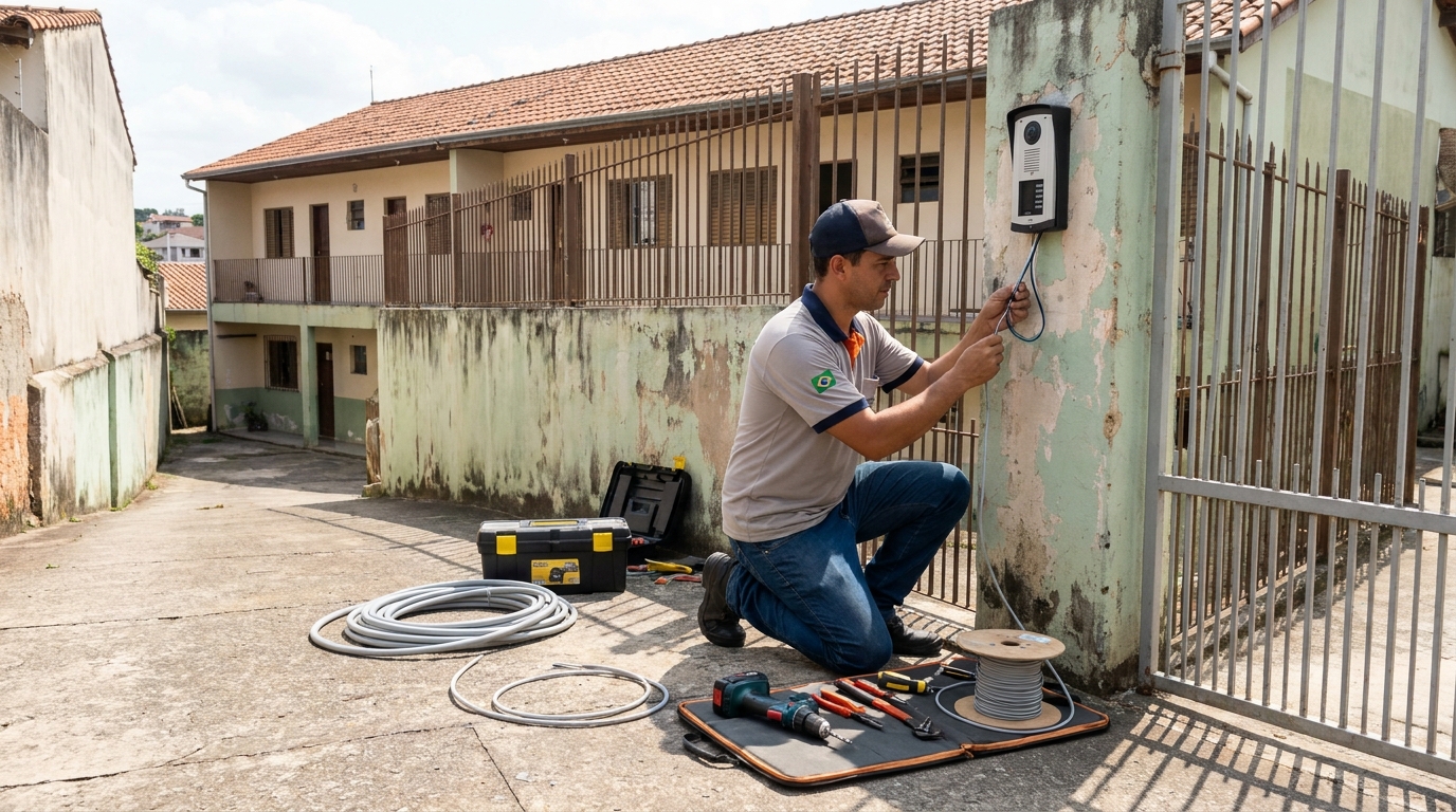 Instalação de Porteiro Eletrônico em Volta Redonda‑RJ
