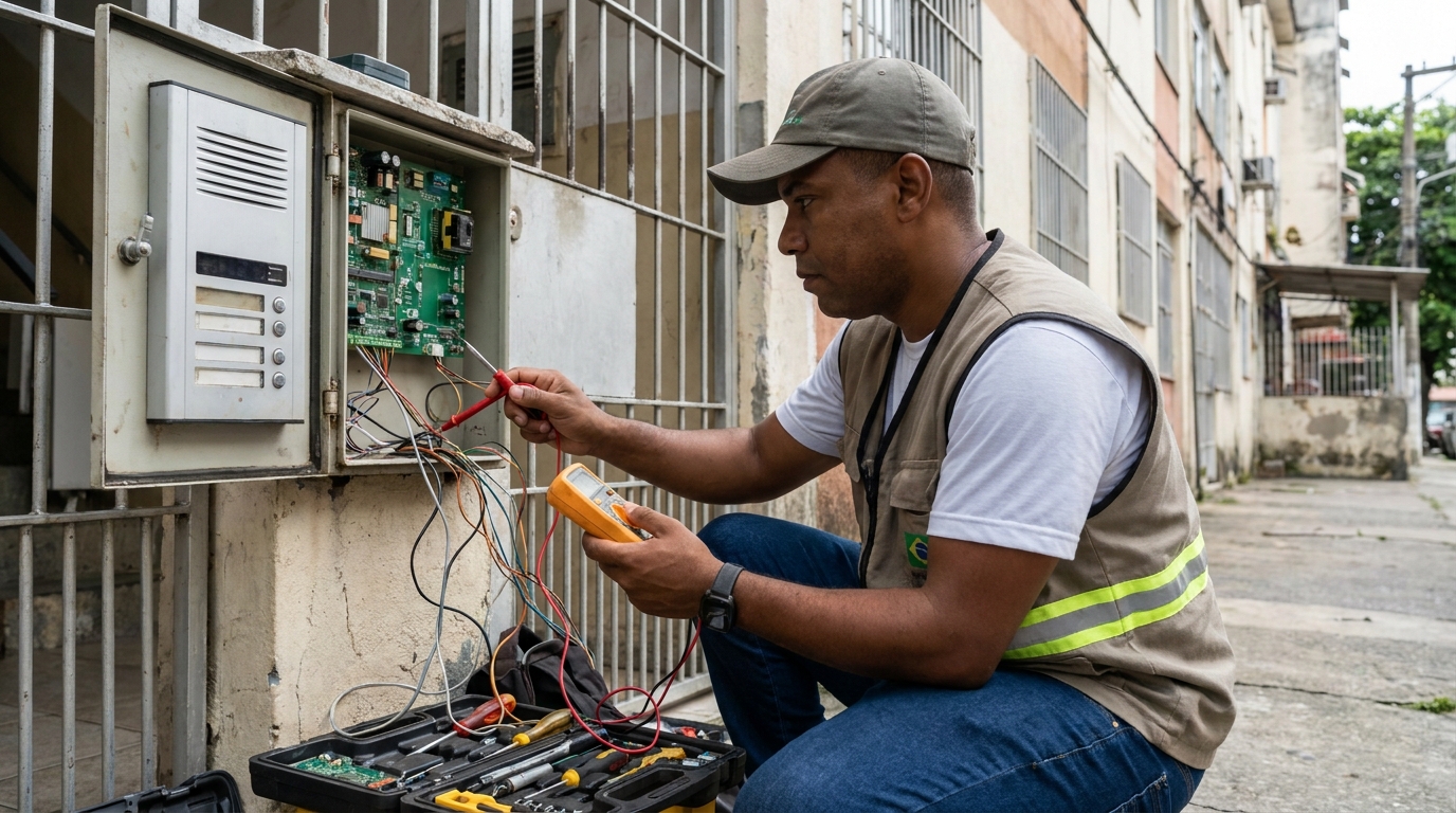 Reparo de Placa e Campainha em Volta Redonda‑RJ